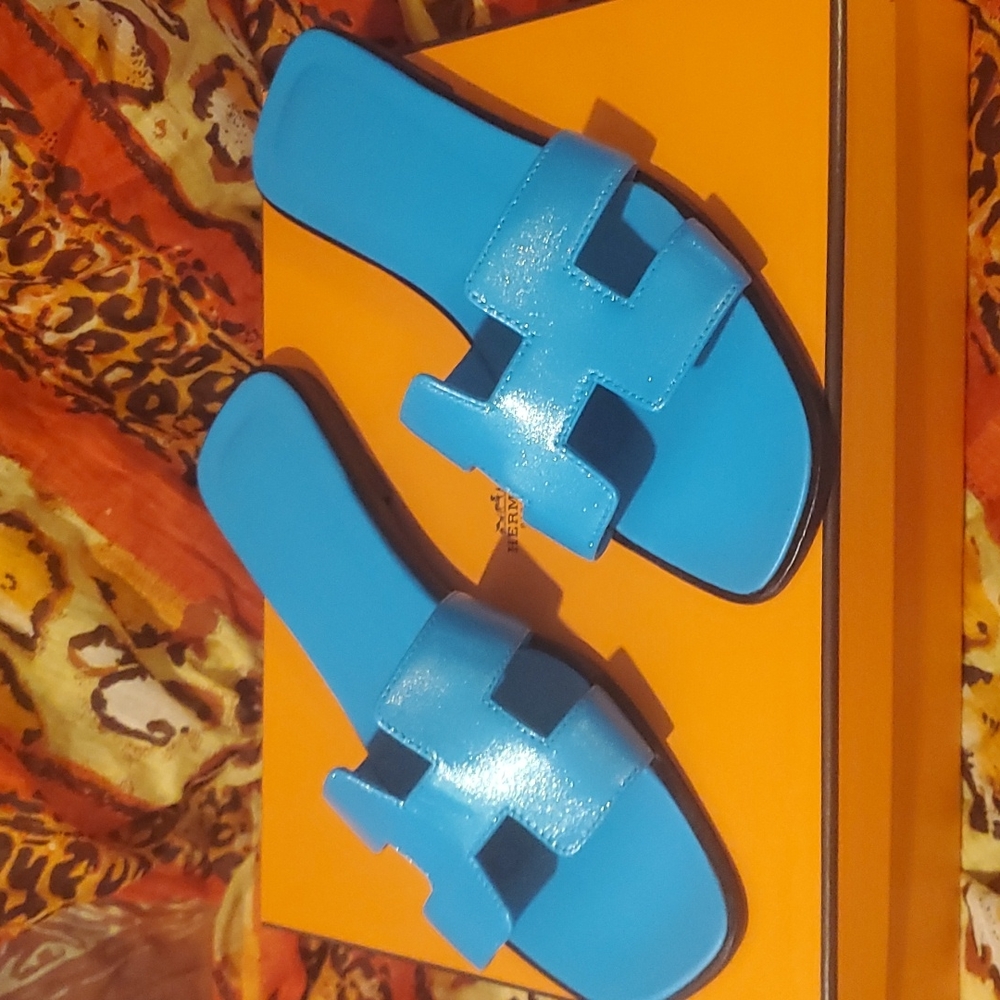 Hermes Oran Flats Shimmer - Picture 5 of 16